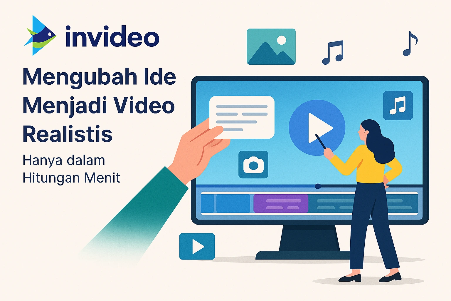 InVideo, Mengubah Ide Menjadi Video Realistis Hanya dalam Hitungan Menit