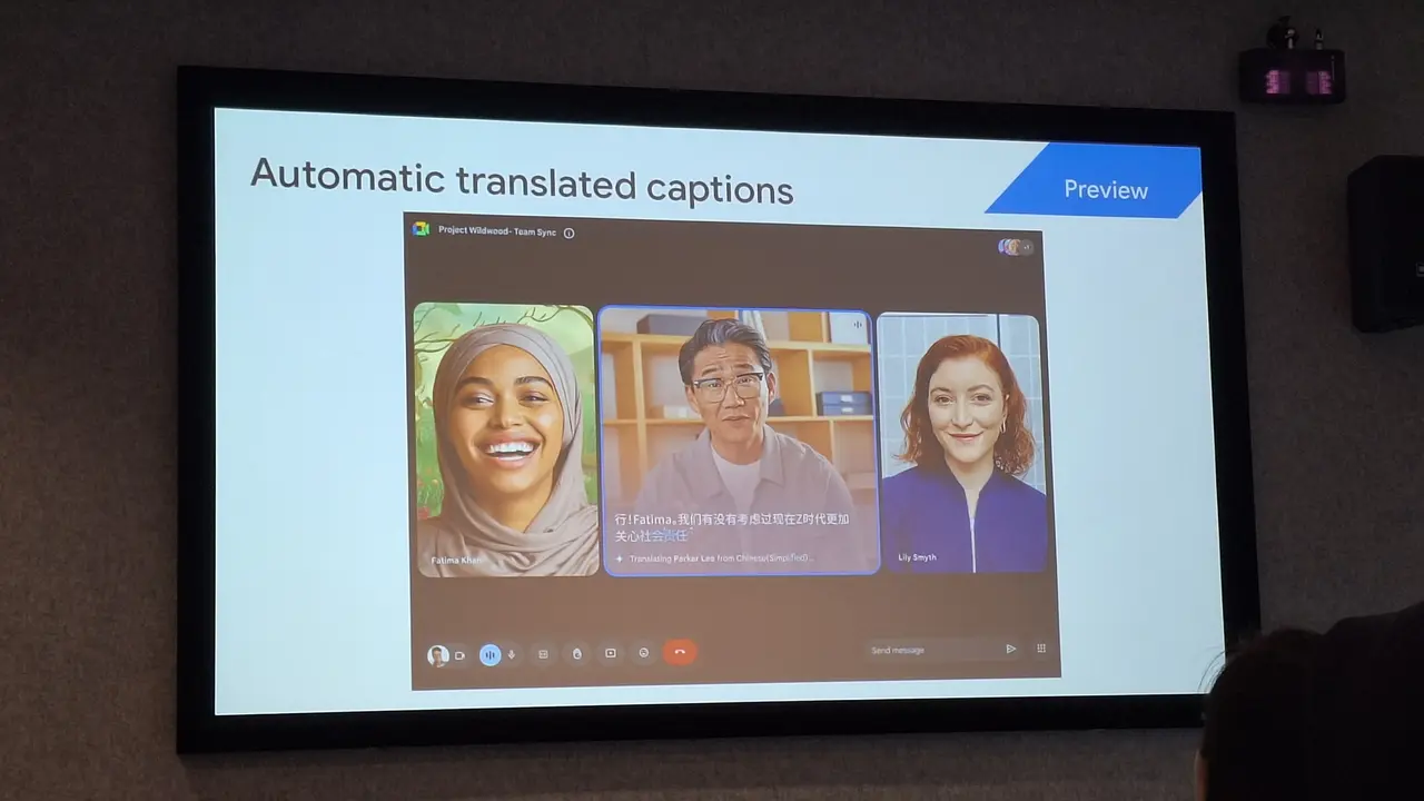 Overcome language barriers with Live translated captions in Google Meet