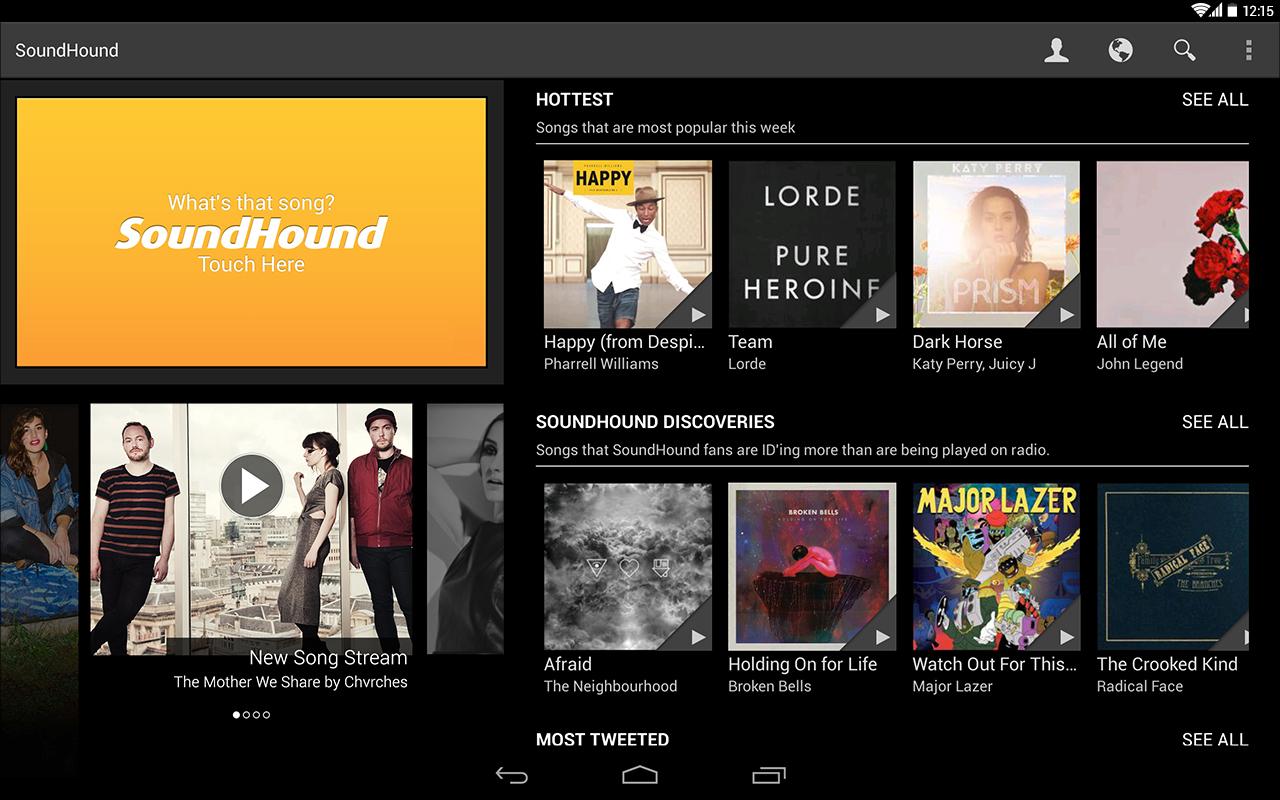 SoundHound - screenshot