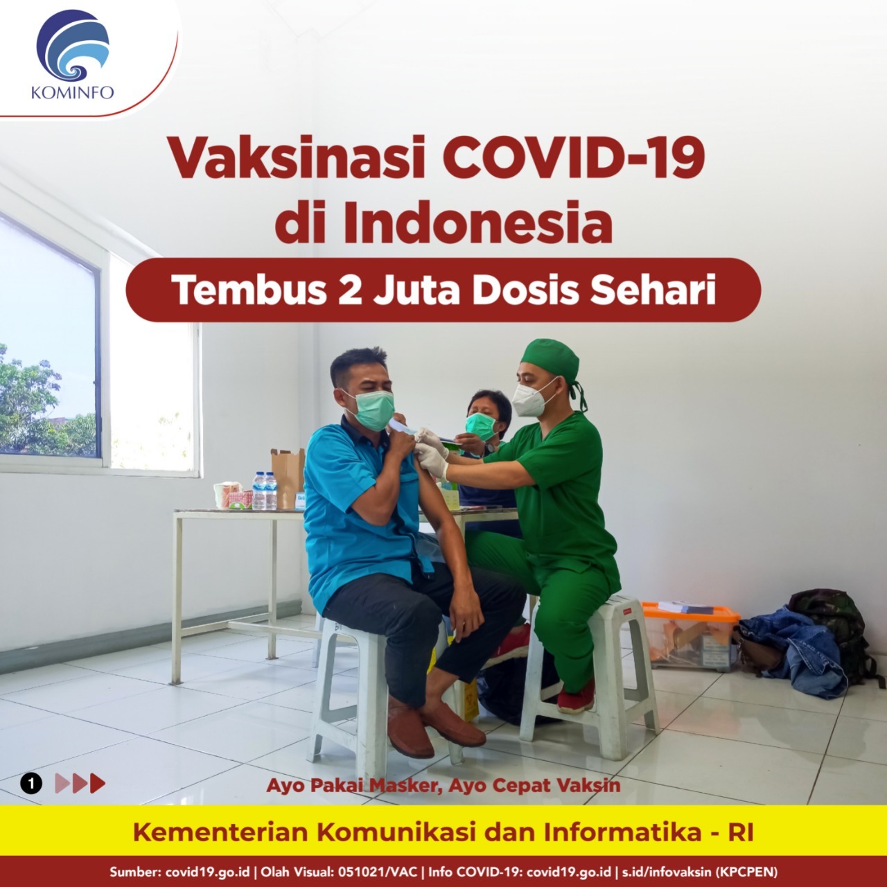 Info Pandemi dan Vaksinasi Kini Lebih Cepat via Aplikasi Nasional